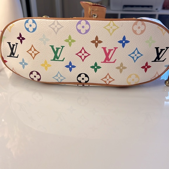 LOUIS VUITTON Murakami White Multicolor Theda GM Bag Limited edition - Picture 15 of 16
